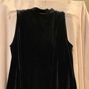 Agnes & Dora Velvet Swing Dress